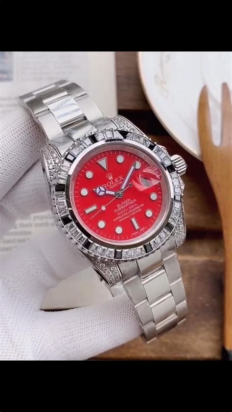 rolex blaken submariner red|blaken submariner dial code.